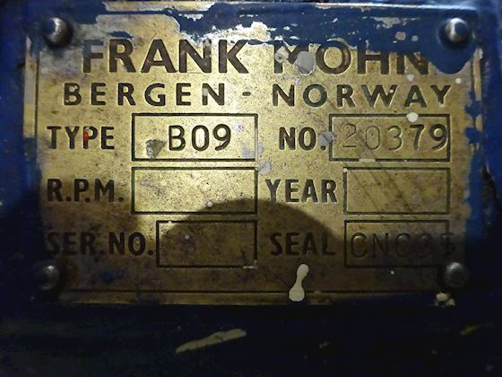 Frank Mohn B09 #4