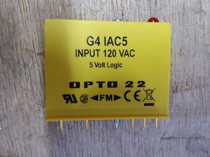 OPTO 22 G4IAC5 G4 Digital AC Input Modules, 90-140 VAC, 5 VDC Logic - 1