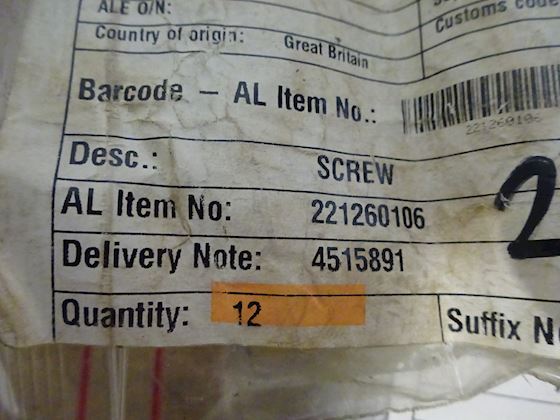 Alfa Laval Screw 221260106 #2