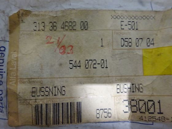 Alfa Laval Bushing 54407201 #3