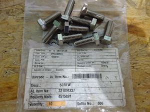 Alfa Laval Screw 221094237 - 1