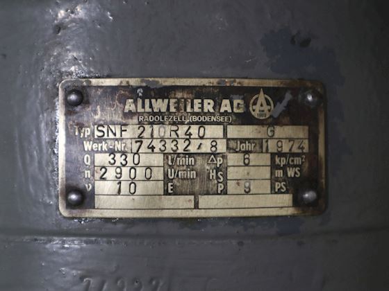 Allweiler AG SNF 210 R40 #6