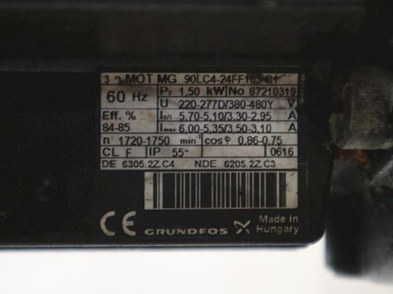 Grundfos TP 65-130/4 A-F-B-BAQE #5