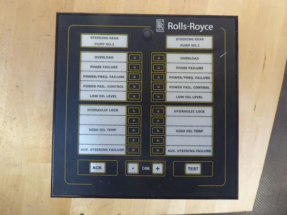 Rolls-Royce W-1802-00-01 Alarm Unit AS02-0120-002 Bridge #1