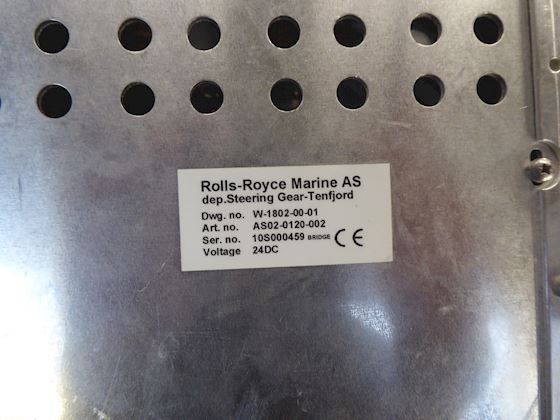 Rolls-Royce W-1802-00-01 Alarm Unit AS02-0120-002 Bridge #2
