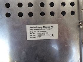 Rolls-Royce W-1802-00-01 Alarm Unit AS02-0120-002 Bridge #2