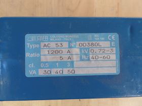 FRER AC53 1200/5A Strømtrafo #2