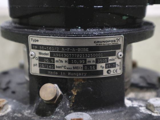 Grundfos TP 50-160/2 A-F-A-BUBE #4